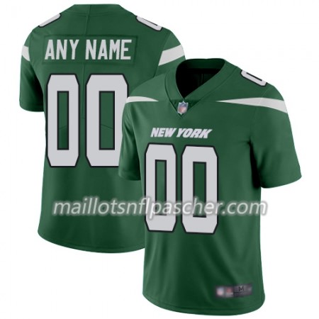 Maillot New York Jets Custom Vert - Homme